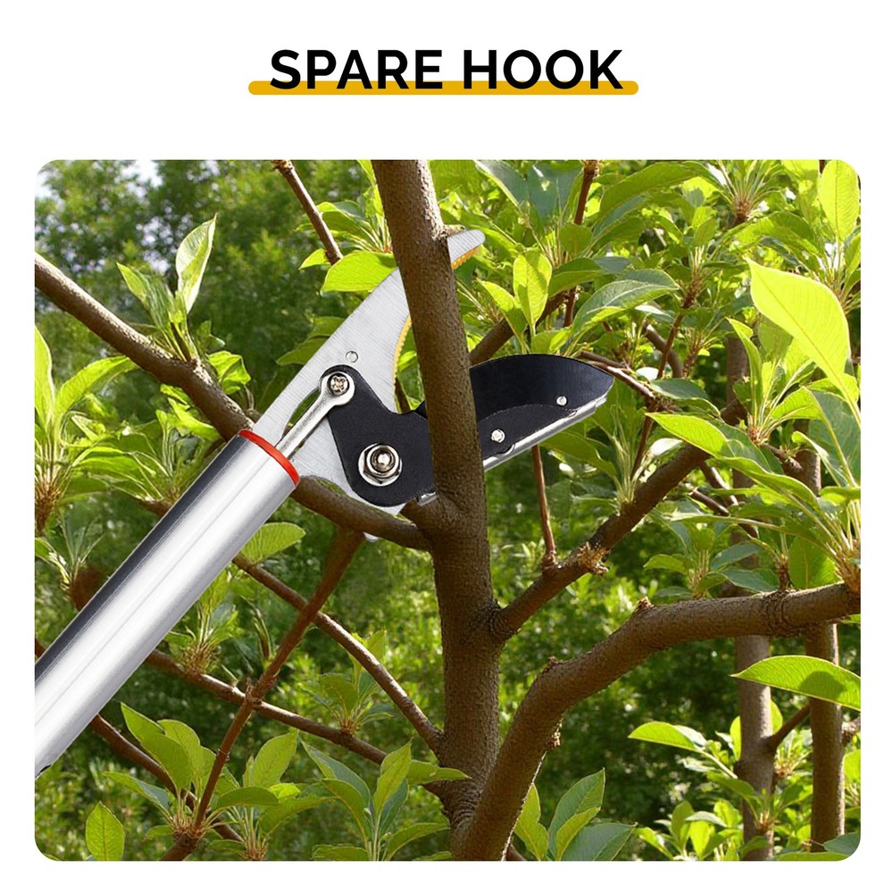 Long Reach Pruner Cut&Hold Telescopic Pole Pruner,Fruit Picker Tree BranchCutter