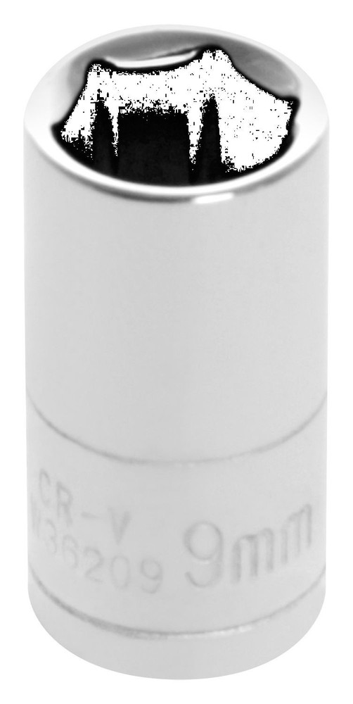 Performance Tool W36209 1/4 Inch Drive 9mm 6pt Socket