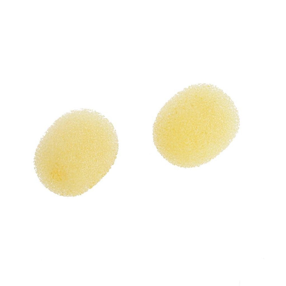 10 Yellow Headset Windshield Sponge Foam Mic