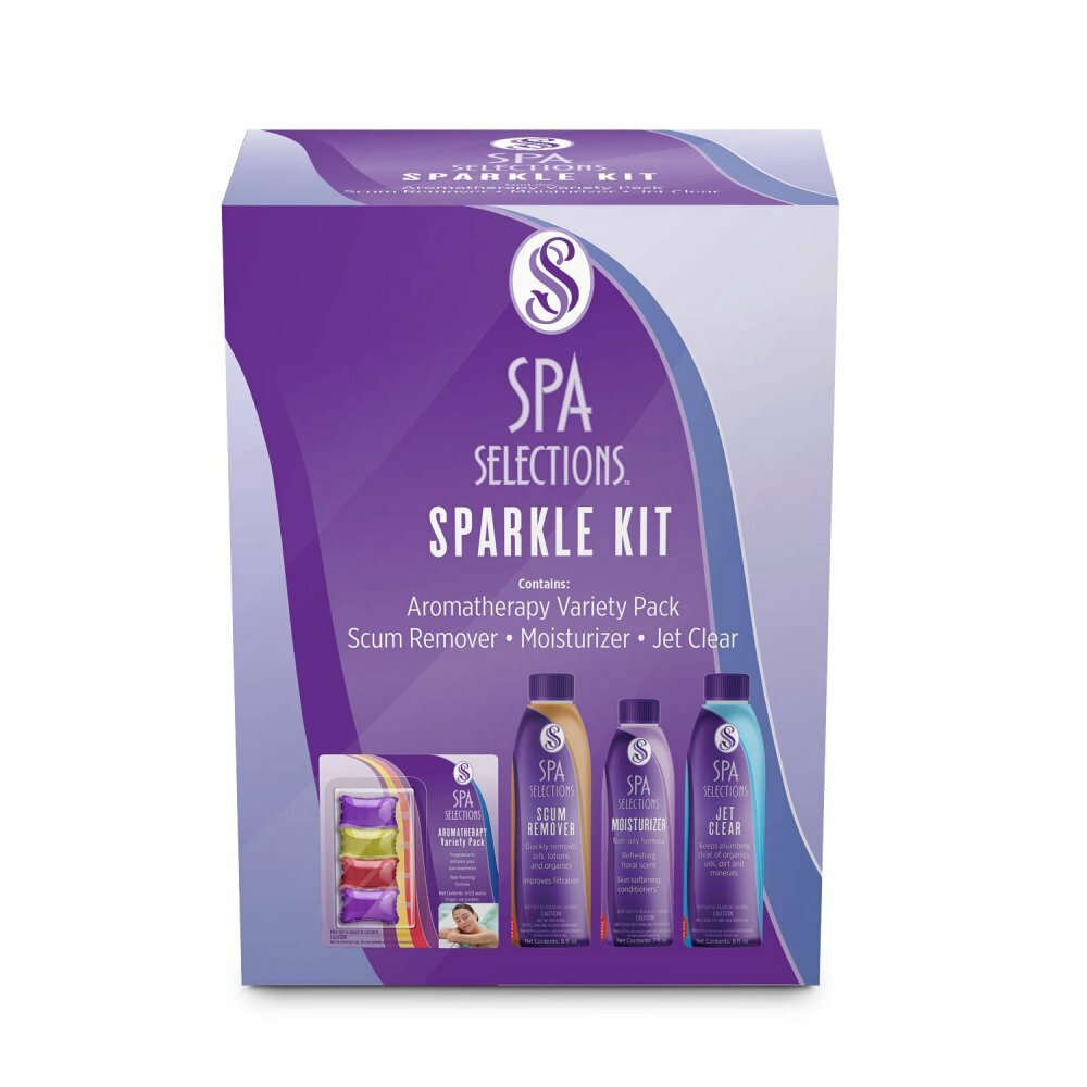 Spa Selections 4-Pack Aromatherapy Sparkle Kit for Spas