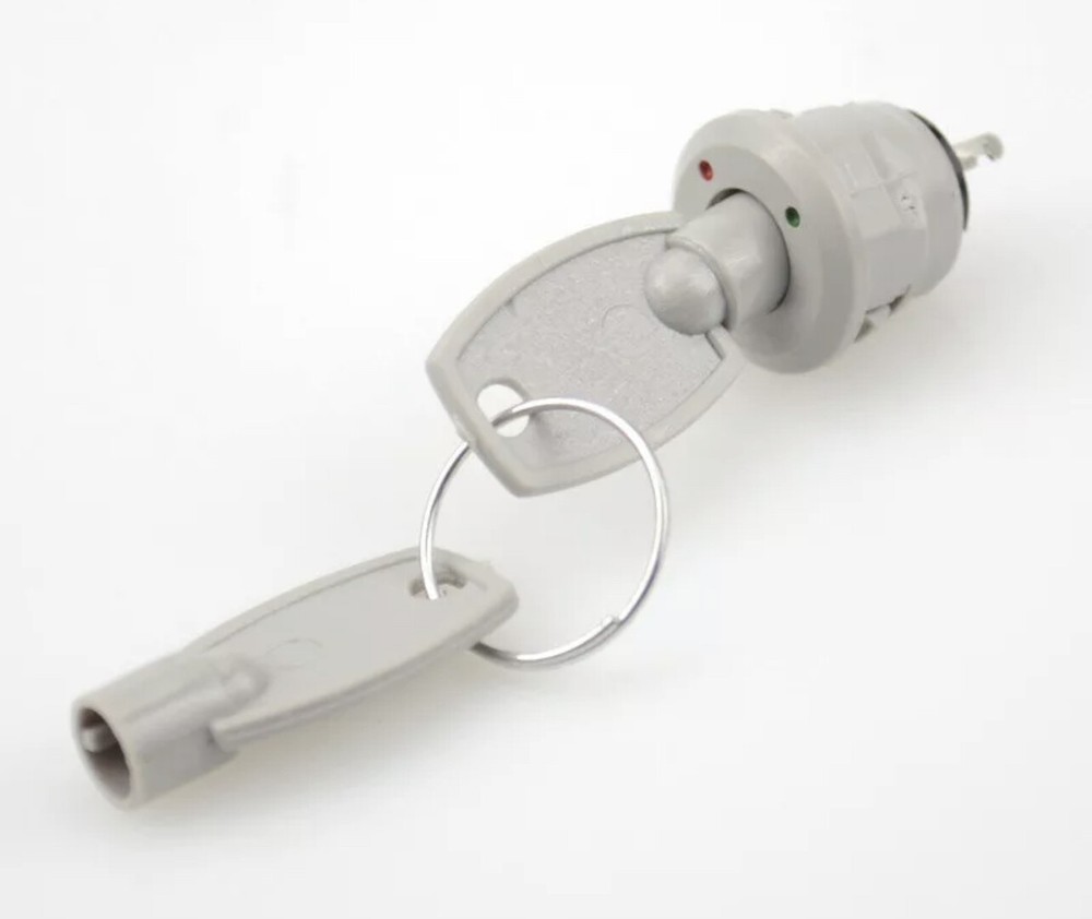 2 Sets Key Switch OFF ON 12mm Lock toggle lock security electronic - 125v