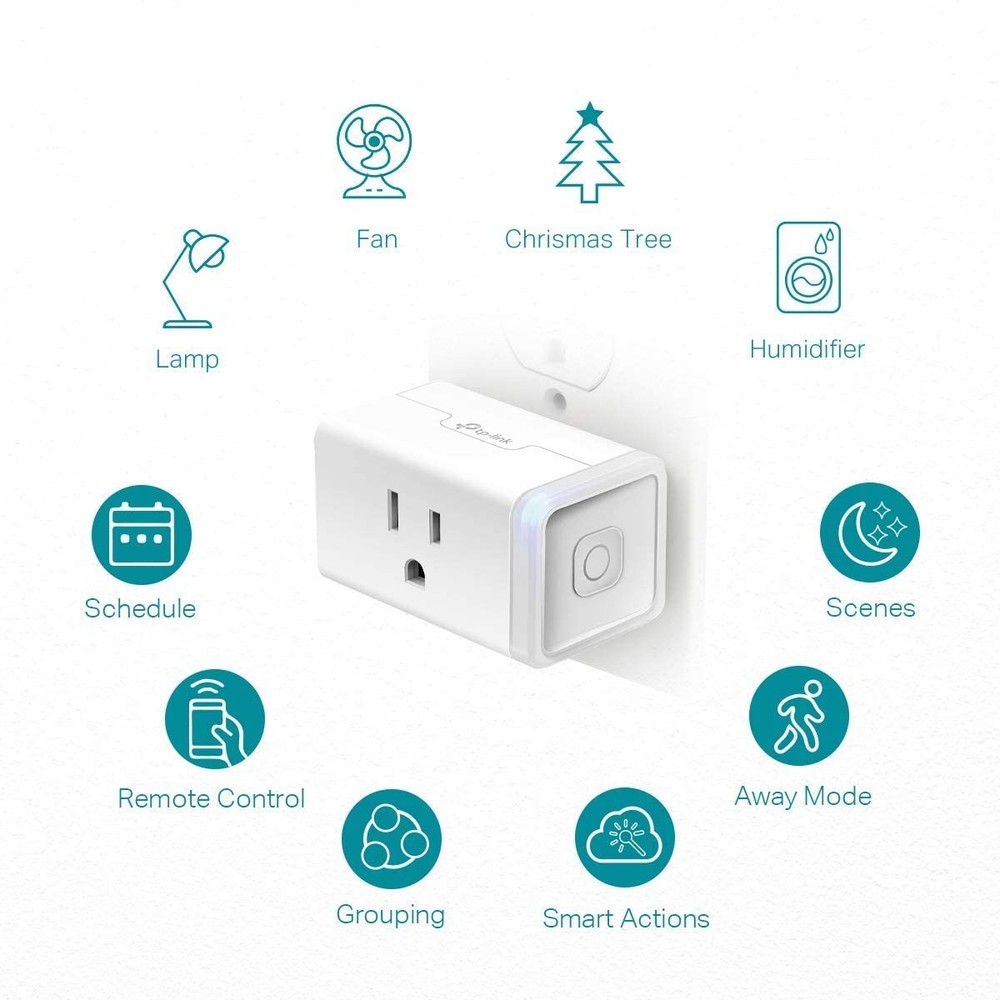 Plug HS103P4 Smart Home Wi-Fi Outlet Works