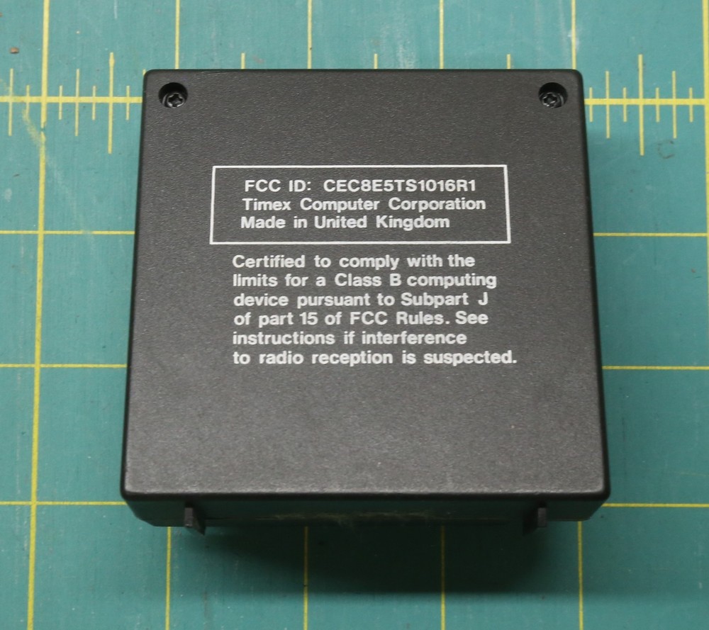 Timex/Sinclair 1016 16K RAM Expansion - Untested