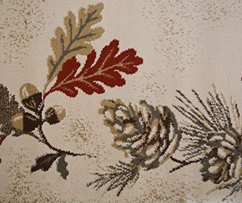 Oak Mountain Area Rug, 2'3"x7'7", Beige