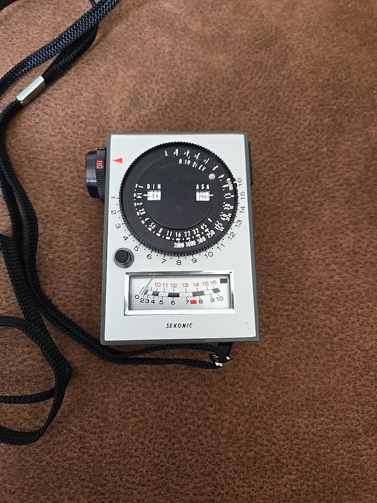 Sekonic Model L-206 View Meter Photography Light Exposure Meter