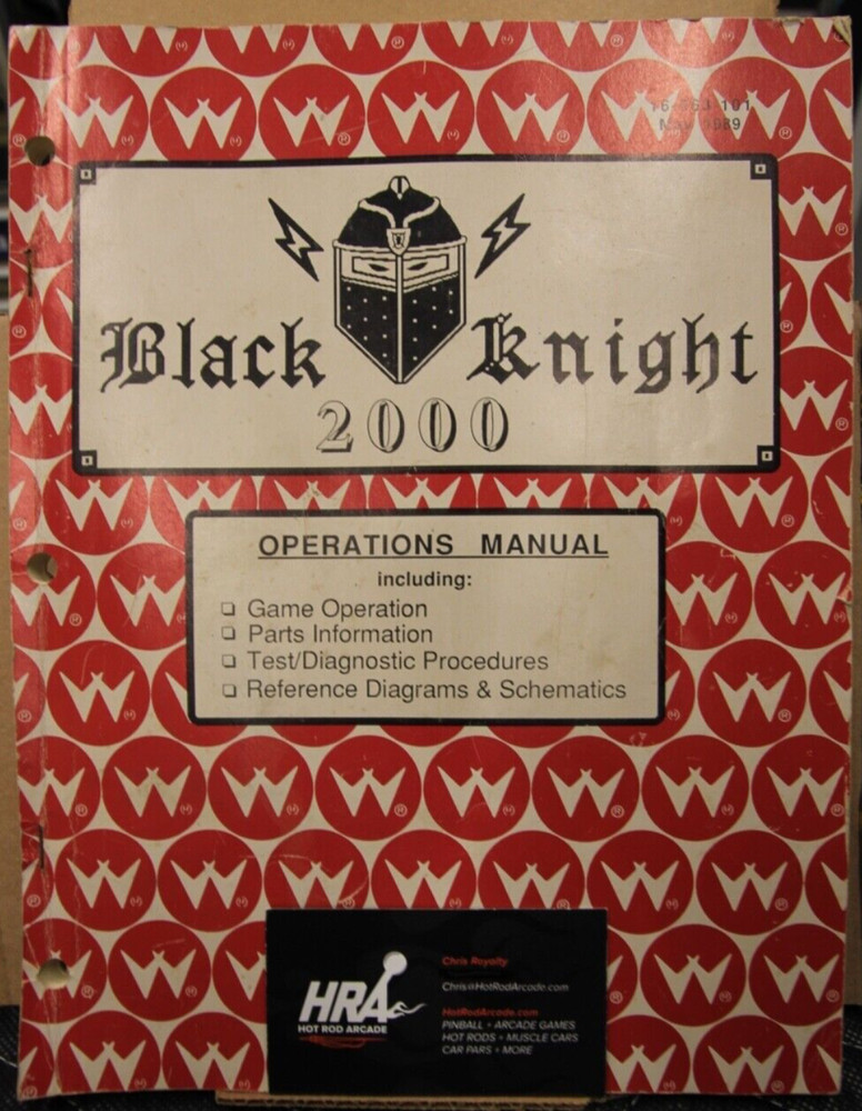 Black Knght 2000 Pinball Manual