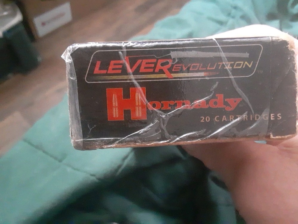 Hornady Leverevolution Ammo Box Empty 450 Marlin