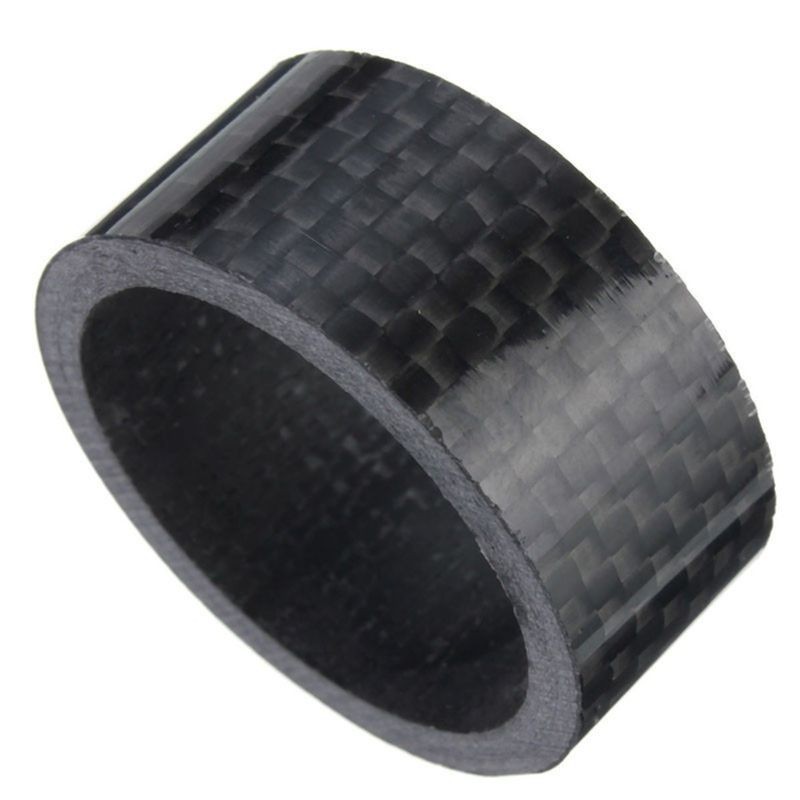 5Pcs Carbon Fiber Headset Spacers Set Threadless Front Stem Fork