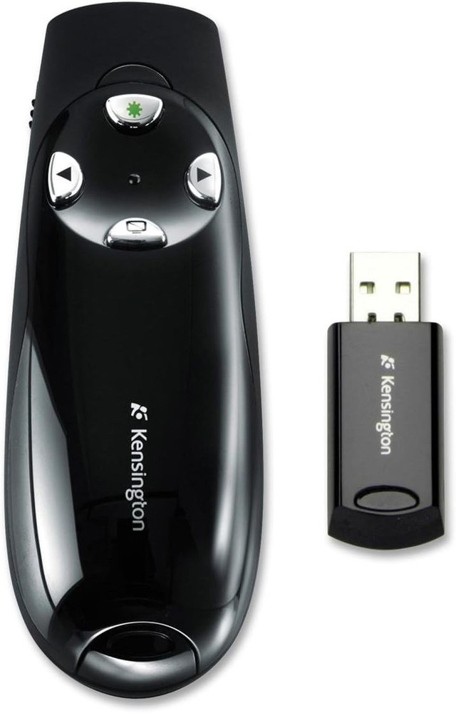 NEW Kensington Presenter Expert Wireless Cursor Control Green Laser Windows Mac