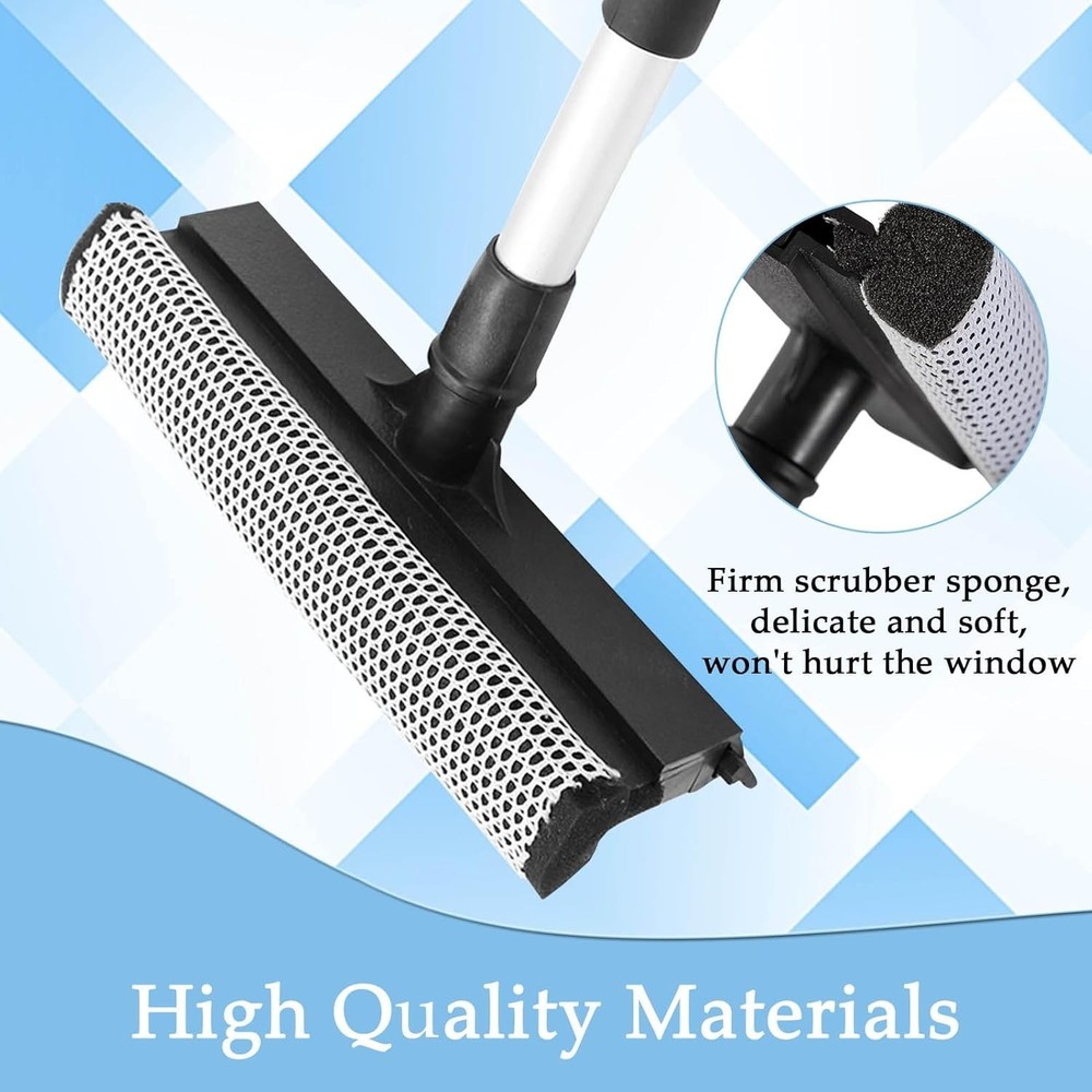 2 Pack Squeegee for Car Window Cleaning and Windshield Washing Standard Windows
