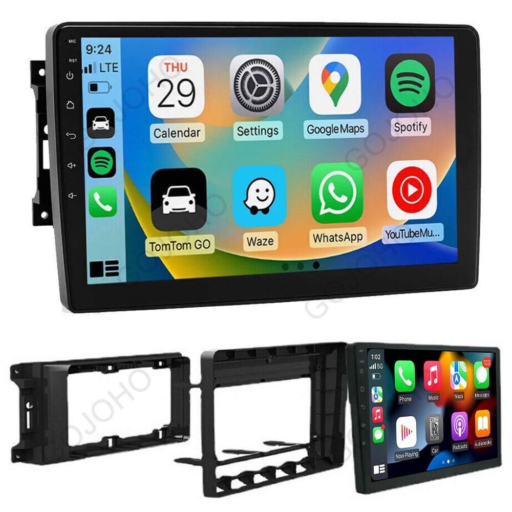 10.1'' Carplay For Dodge RAM 1500 2500 2009-2012 Android 13 Car Radio GPS Stereo
