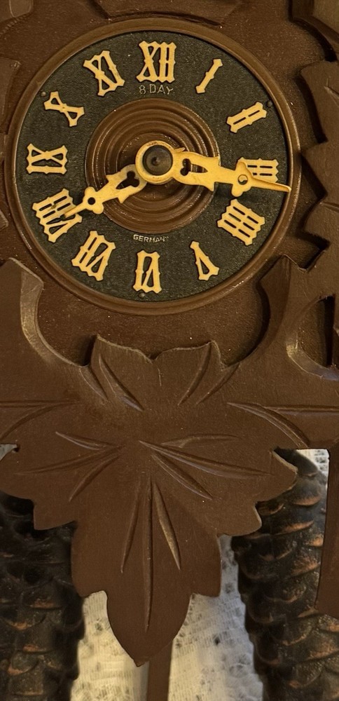 Vintage Black Forest Germany Regula Bird Cuckoo Clock