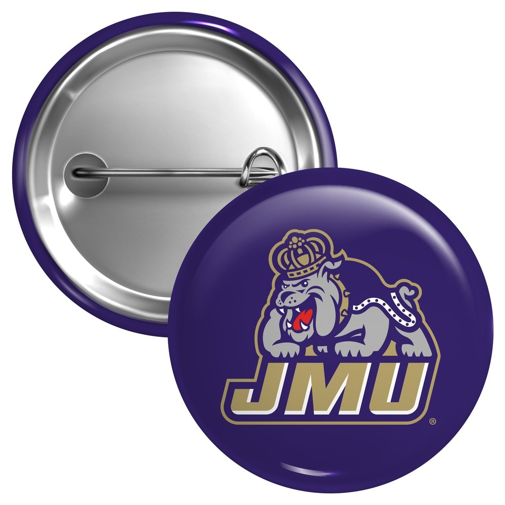 James Madison Dukes Button Pin - 3 Size Options
