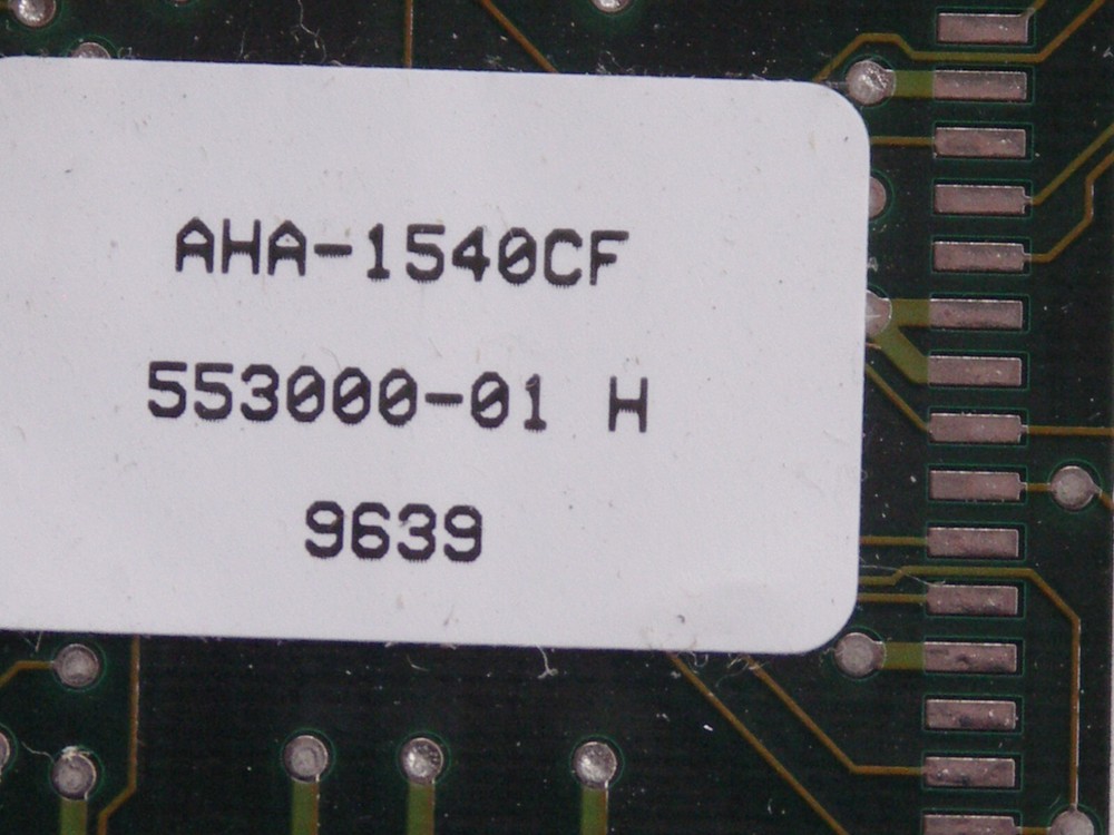 Adaptec AHA-1540-CF 50pin 16bit SCSI ISA Controller working pull