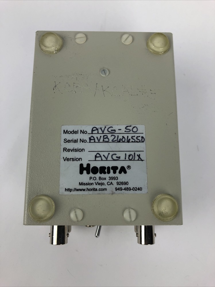 Horita AVG-50 Active VITC (Vertical Interval Time Code) Generator Composite NT 3