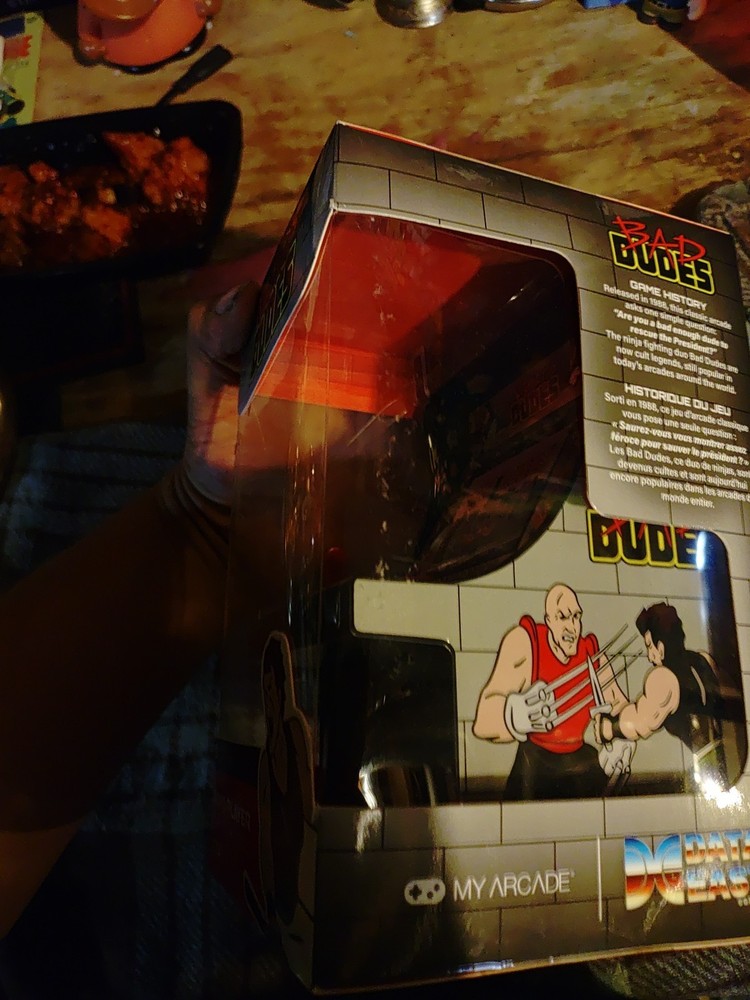 Bad Dudes Micro Arcade Sealed Good Condition