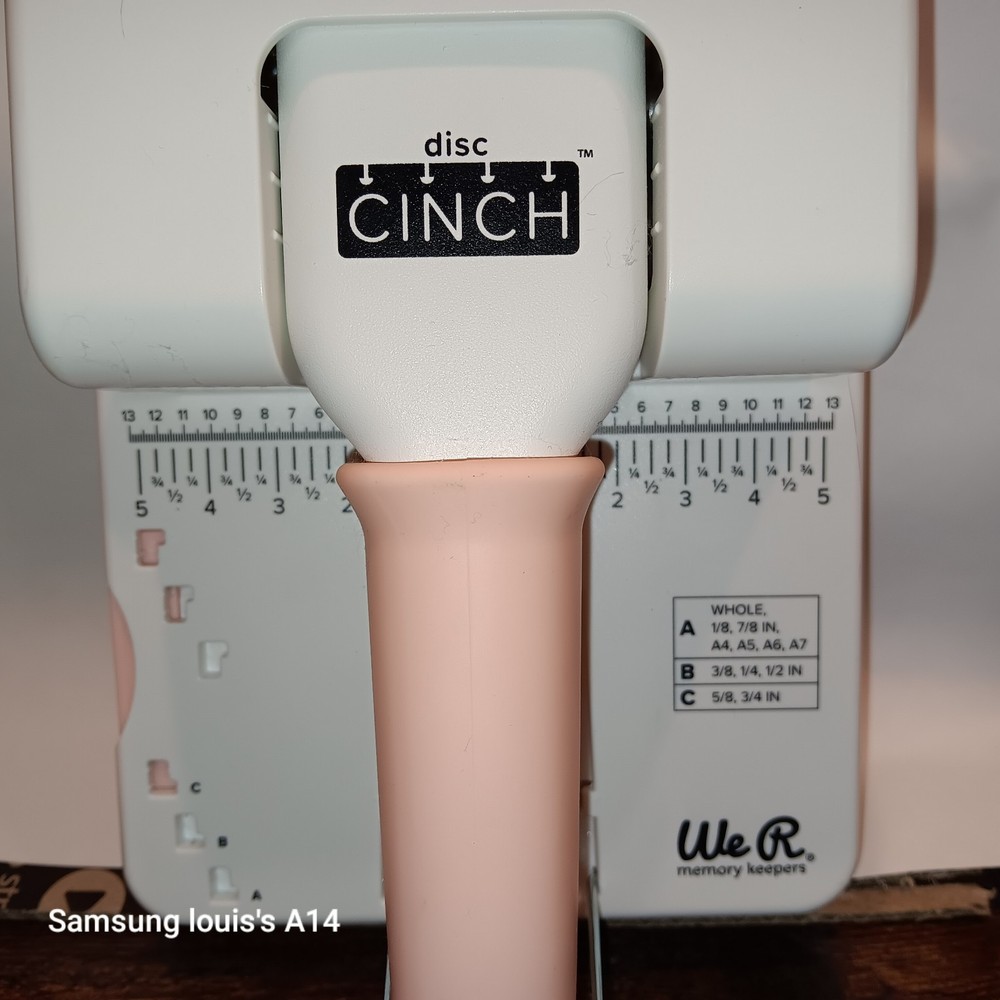 we r memory keepers disc cinch