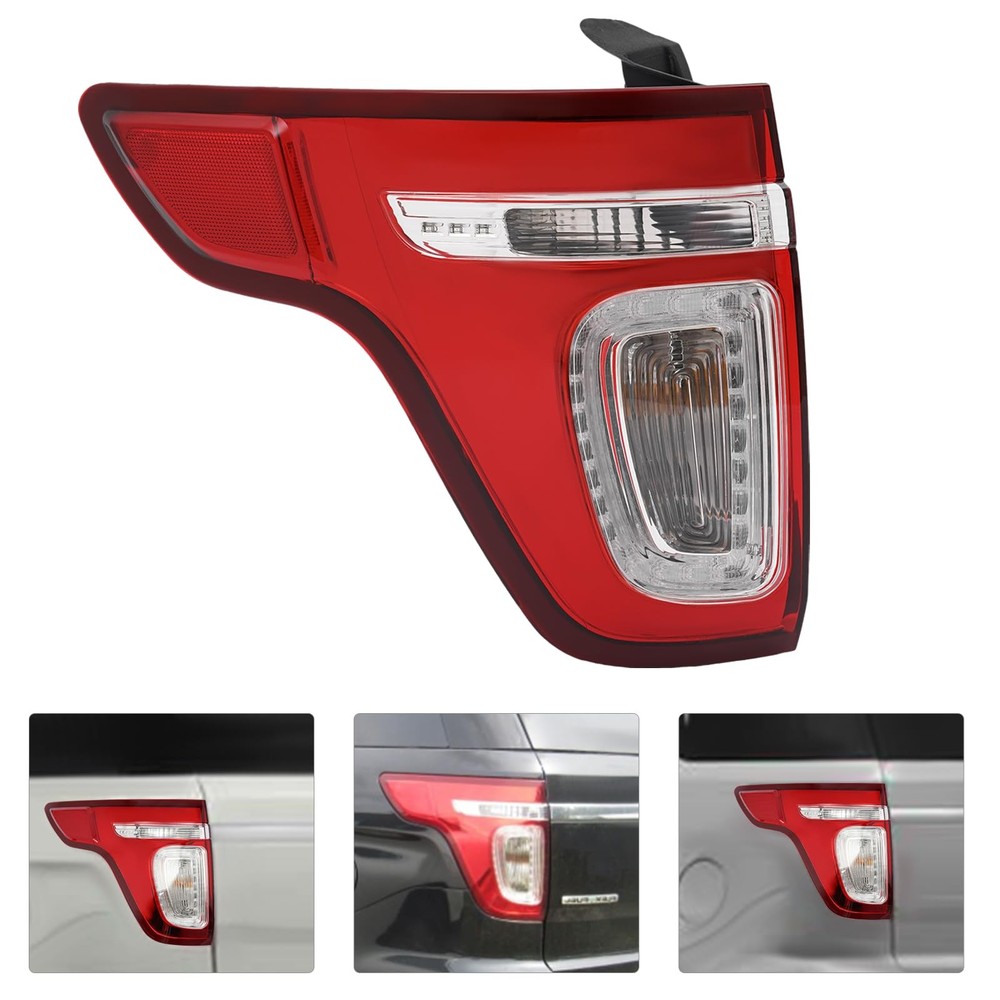 Tail Light for 2011-2015 Explorer Halogen LED Taillight Assembly LH