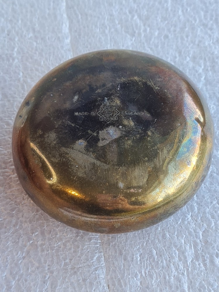 Antique Brass Miners/Snuff Tin (4)