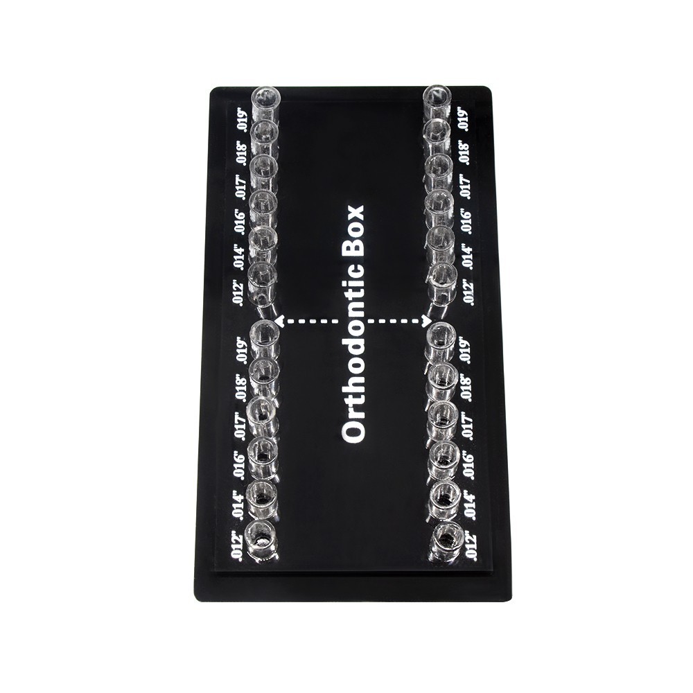 Dental Orthodontic Arch Wire Placement Box Round&Rectangular Ortho Lab Material