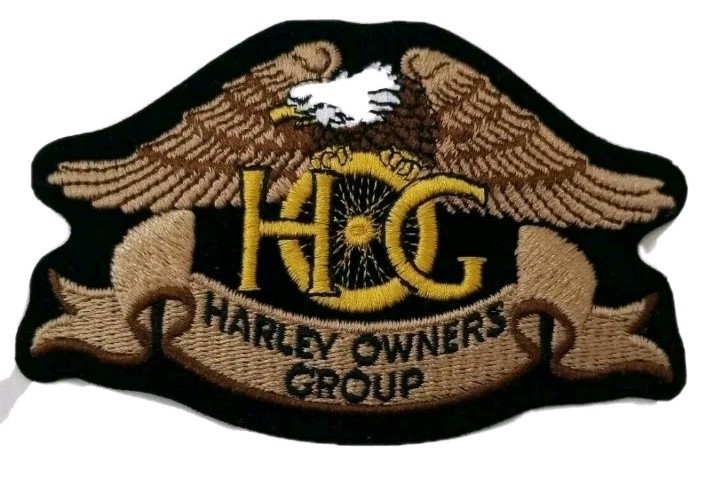 Silver Eagle Patch Harley Davidson Owners Group HOG H.O.G.