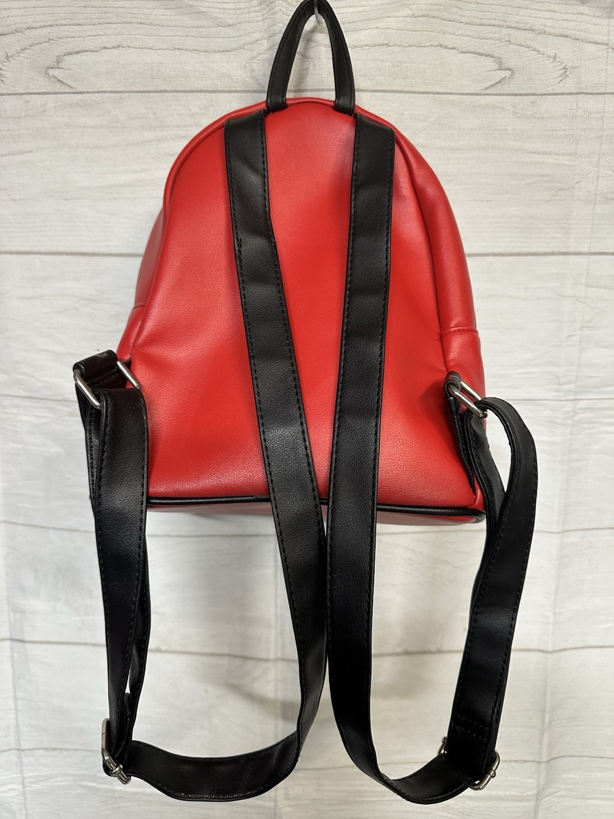 Loungefly Disney Pixar Toy Story Pizza Planet Red Mini Backpack Purse Bag