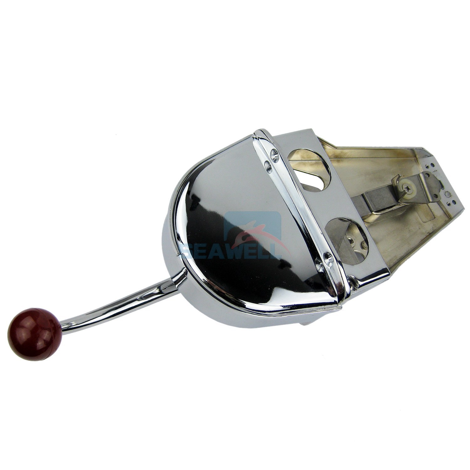 Universal Boat Single Lever Marine Engine Control Handle Top Mount Zinc Alloy