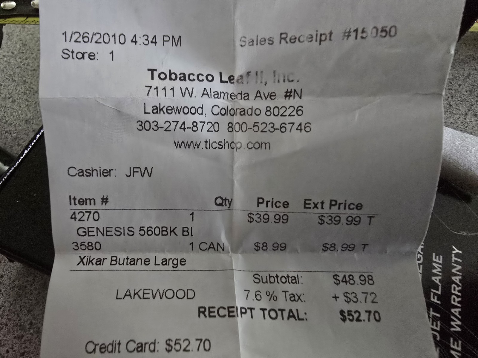 Xikar Blk Butane 1 Jet Flame Lighter Wind Resistant Pocket Lighter Refillable