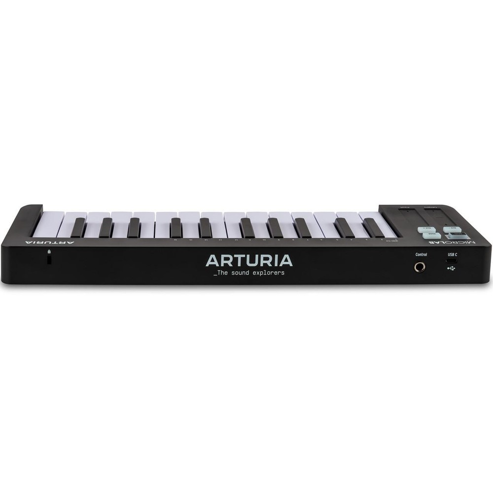 Arturia MicroLab mk3 Compact 25-Key MIDI Controller Keyboard - Black