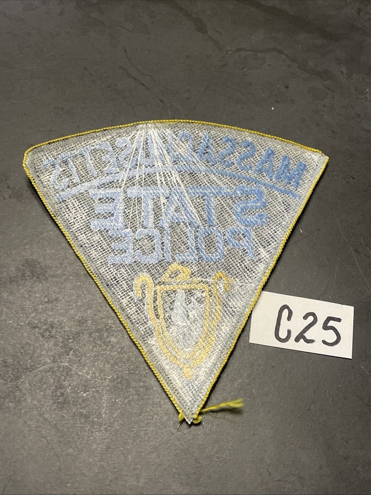 Massachusetts State Police Patch - C25