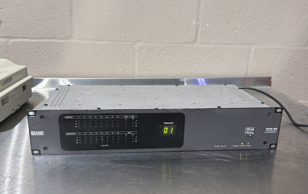 Rane RPM 88 Programmable Multi Processor Rack Mount