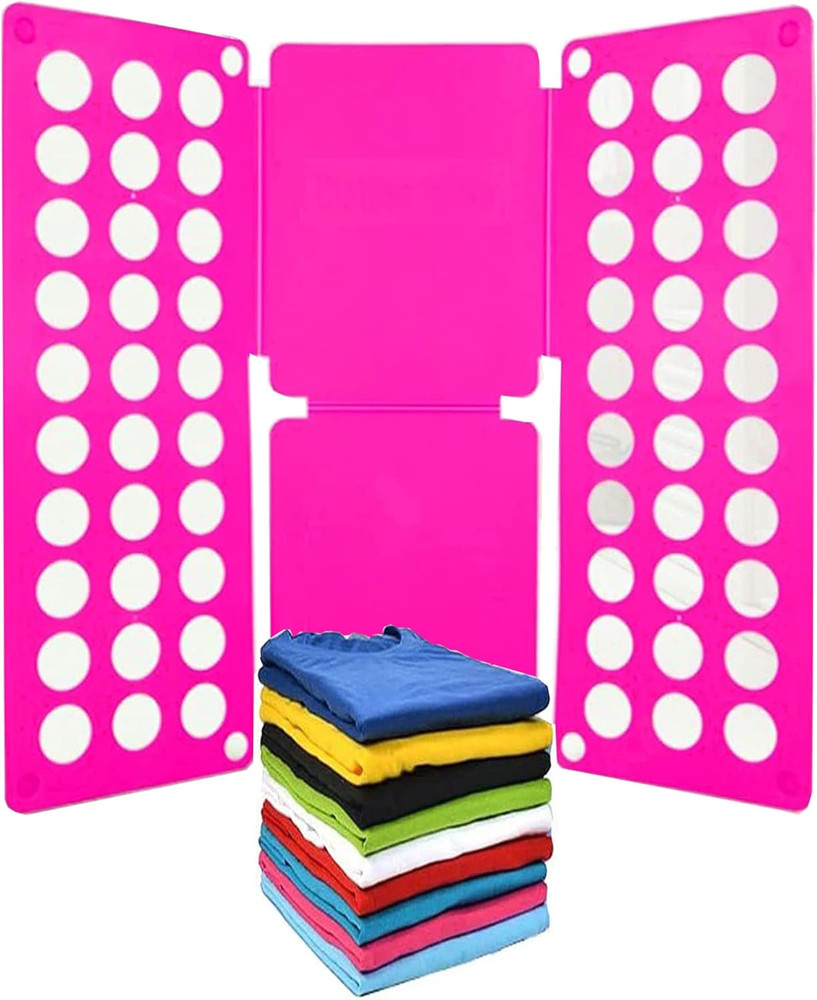 Clothes Folder Magic Folding Board Laundry T Shirt Fast Fold Flip