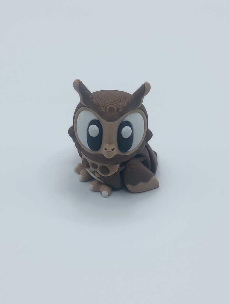 3D Printed Jiggle Pet Barn Owl