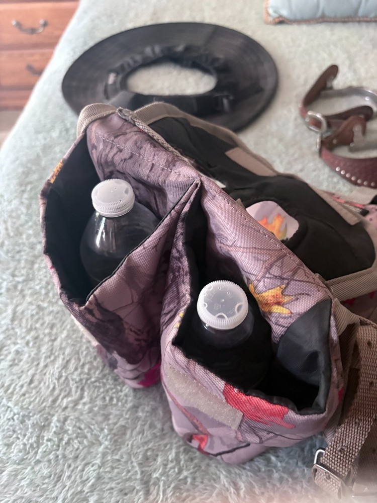 Camo Western Saddle Bag