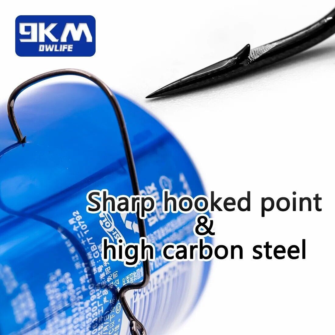 50~200Pcs Ewg Hook Bass Fishing Texas Rig Hook Wide Gap Offset Worm Fishing Hook