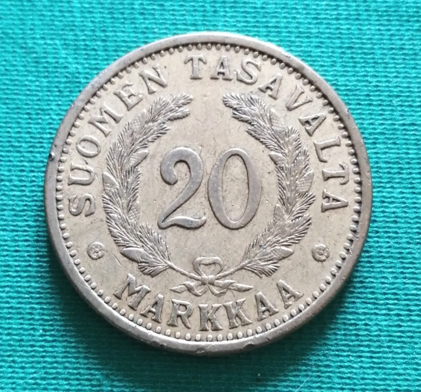 FINLAND - 20 Markaa (1938)