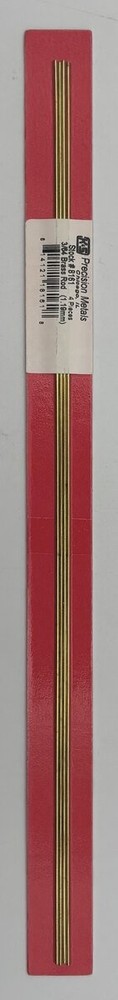 K&S 8161 3/64'' x Solid Brass Rod