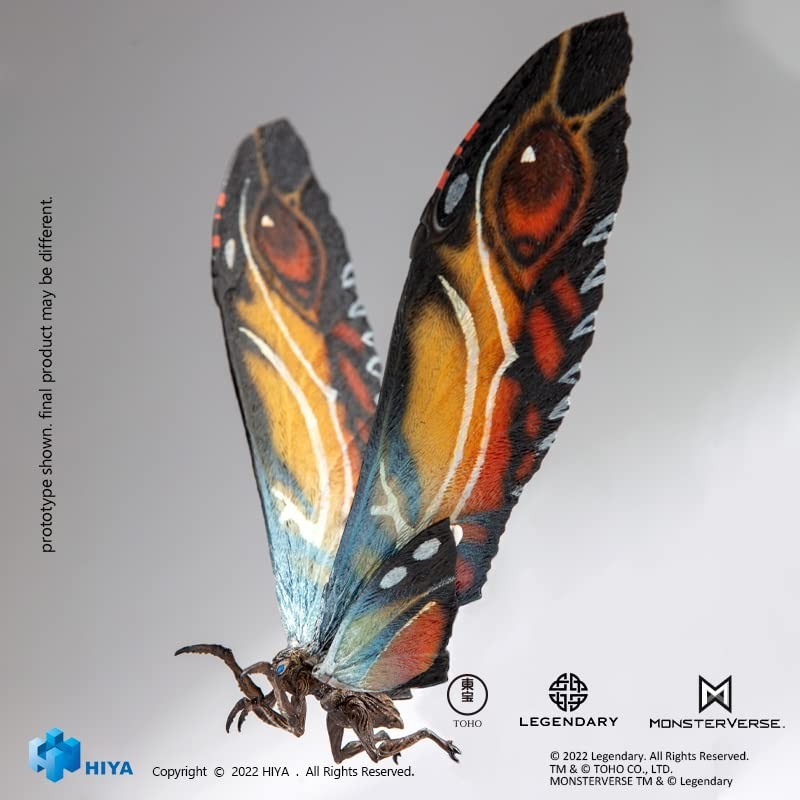 Godzilla: King of Monsters – Mothra Exquisite Basic Action Figure Multicolor