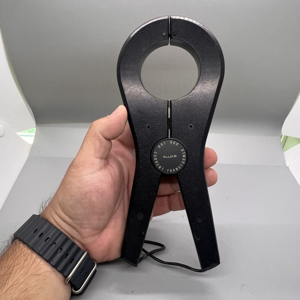 Fluke 80i 600 Clamp-On AC Current Probe Black