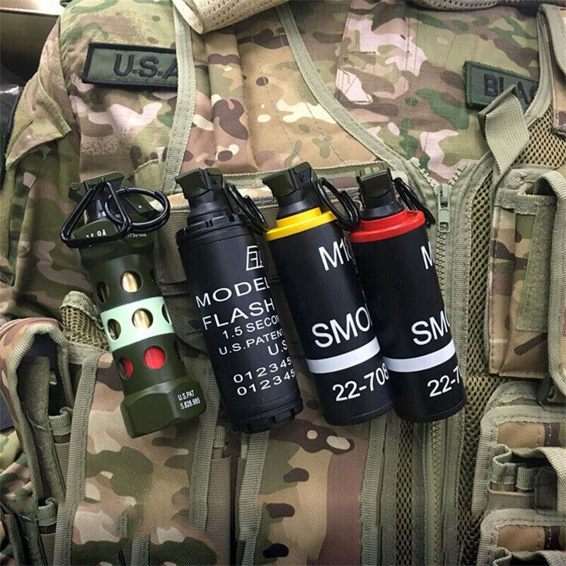 Cosplay Toy Model Paintball Game Flash Bang Dummy No function Metal