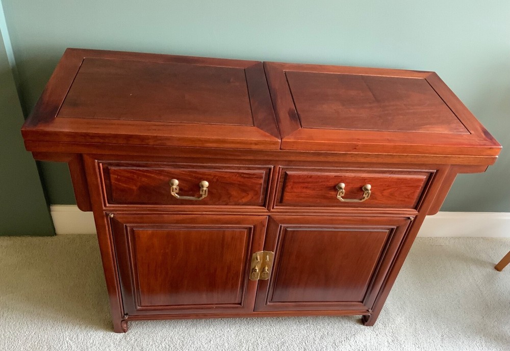 Rosewood Tea Cart / Server
