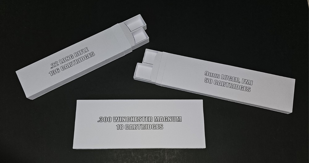 Cardboard Ammunition Box KIT for 5.45×39mm