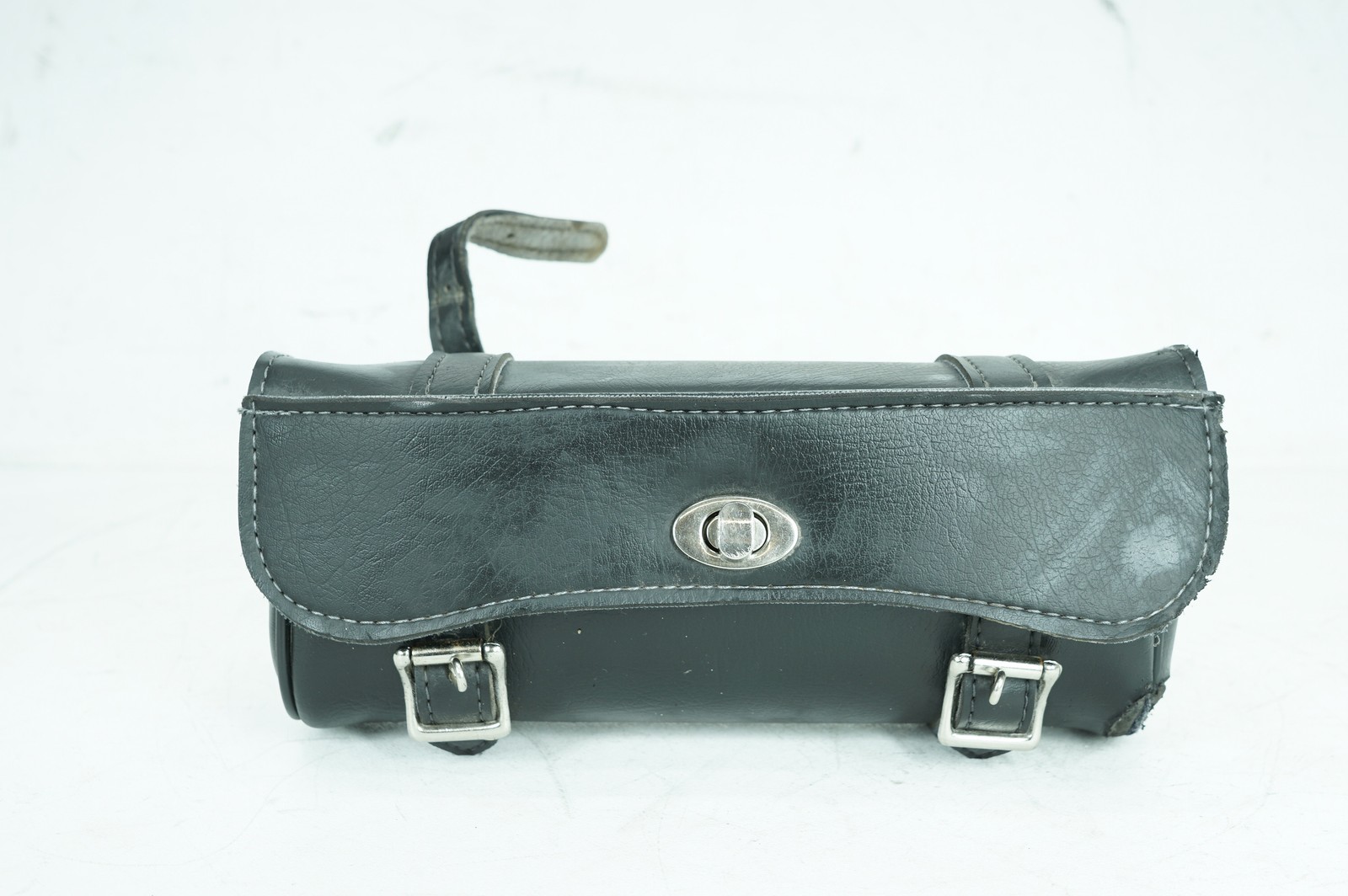 2008 Harley Dyna FXDWG 105th Wide Glide Front Onboard Tool Bag Leather Storage