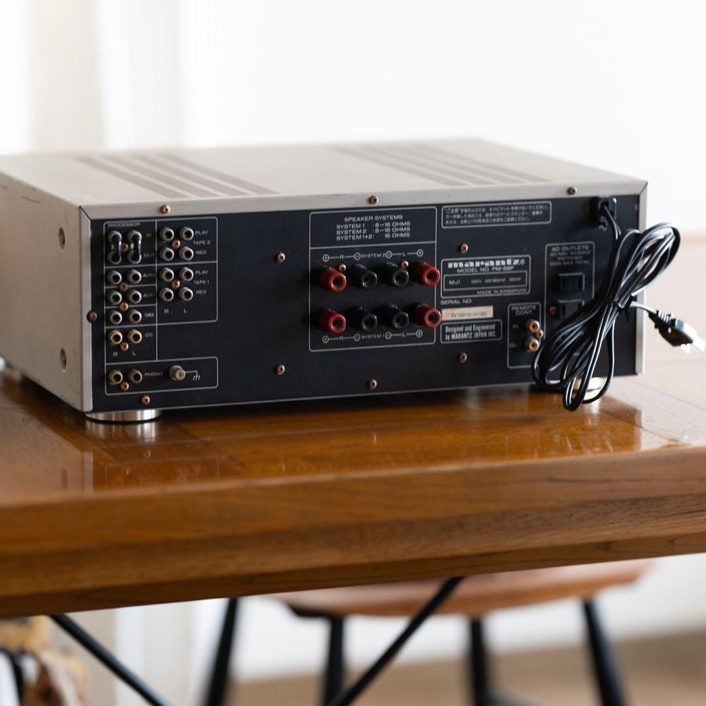 Marantz PM-68 Integrated Amplifier Remote Control Serviced Tested Fully Works