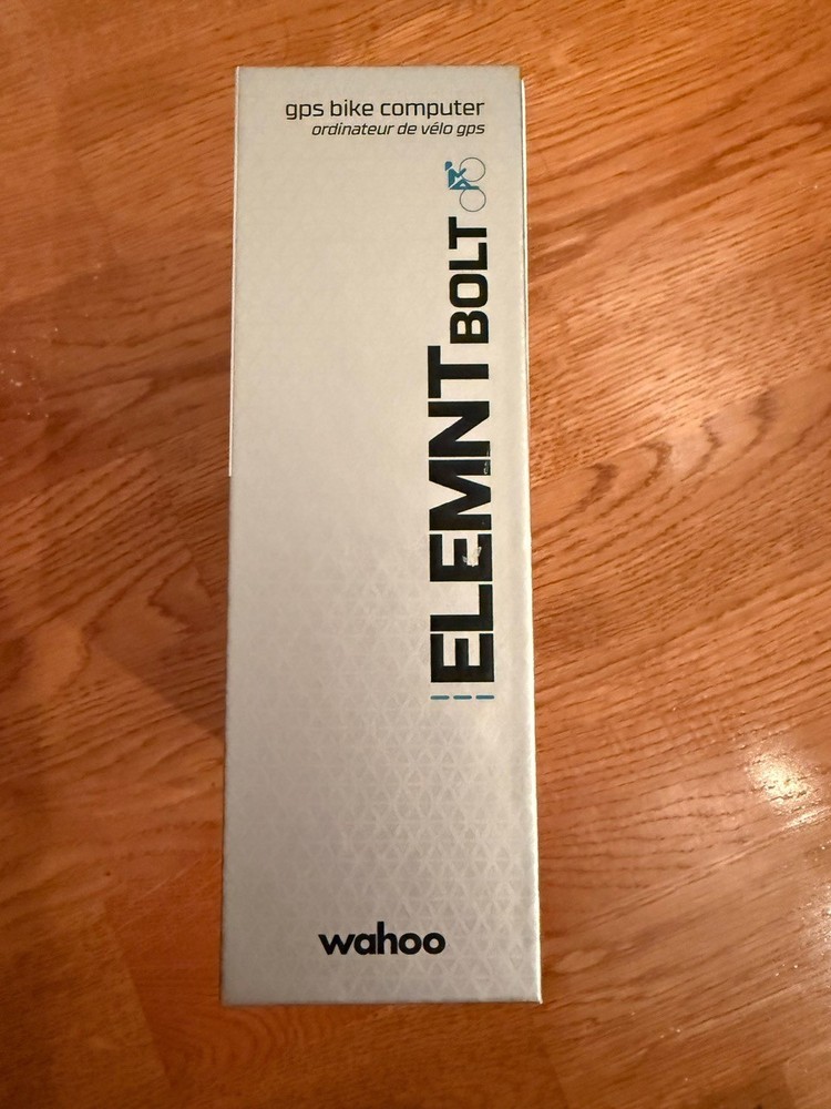 Wahoo ELEMNT BOLT GPS Bike Computer - Black NEW in Box