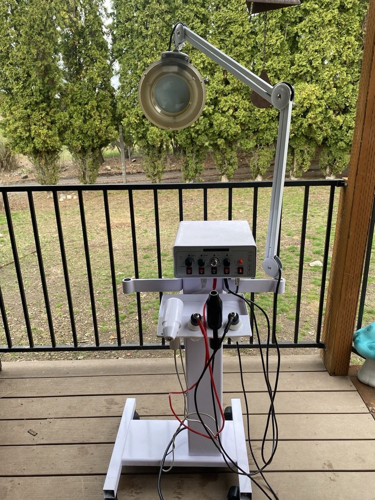 Esthetician Facial Machine Multi-Function Unit W/ Lamp Steamer & More (See Desc)