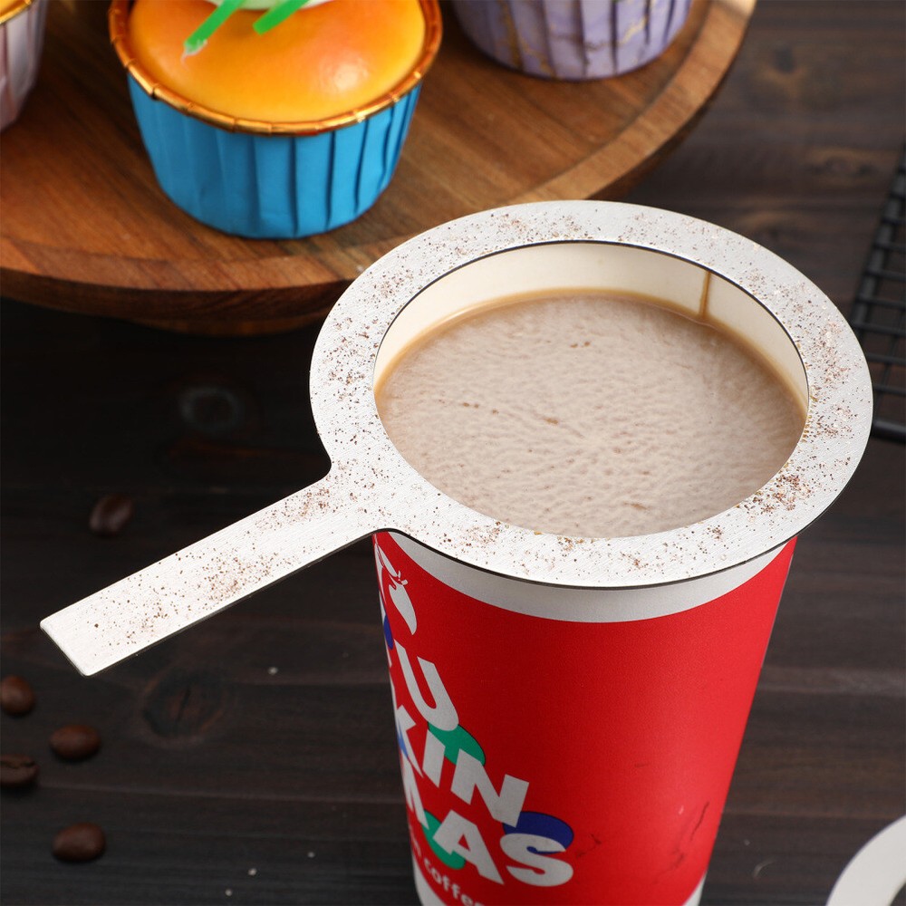 2PCS milk cup rim Brulee Making Tool Baking Cup Cover Culinary