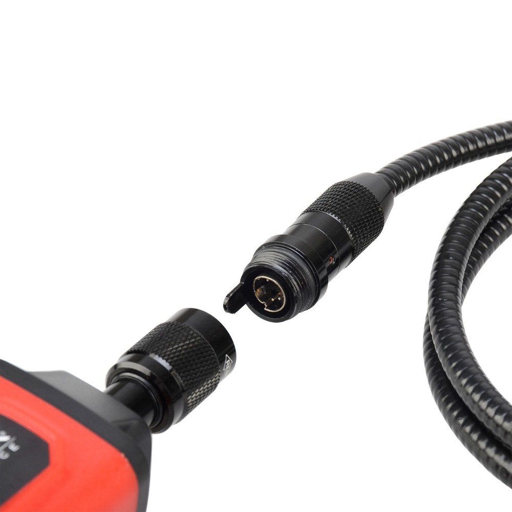 9mm Digital Inspection Camera, 2.4" LCD Screen, 38" Long Flexible Camera Cable