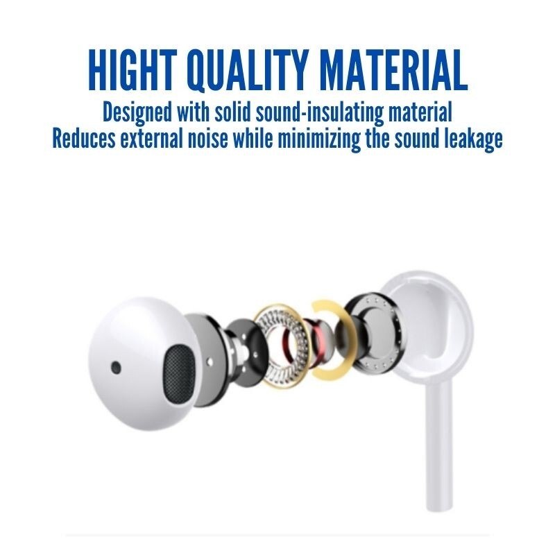 Earphones Headphones for iPhone Pro/14/13/12/11/X Bluetooth Wired Earbuds