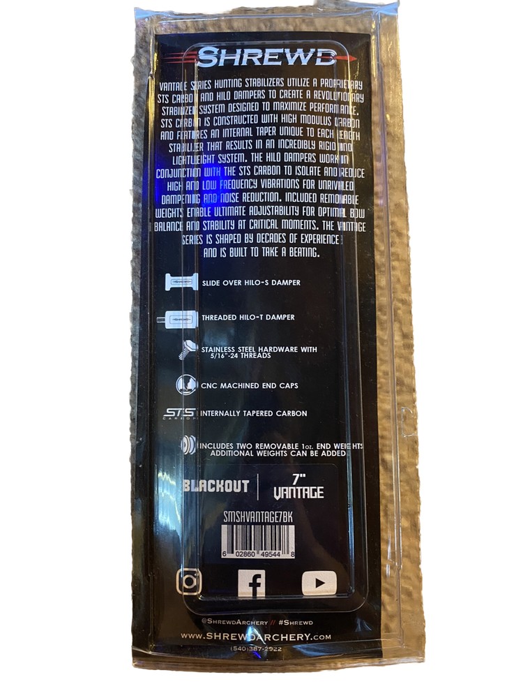 shrewd archery stabilizer